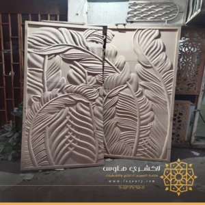 اشكال ديكورات خشب حفر في جدة
