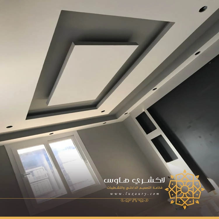 اسقف جبس بورد للصالات مستطيلة