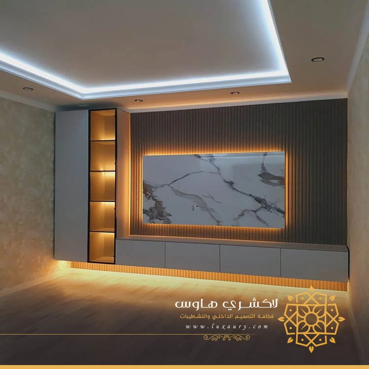 دولاب شاشة التلفزيون