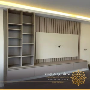 تركيب رفوف خشب بجدة