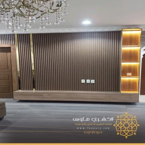 رفوف خشب جدارية جدة