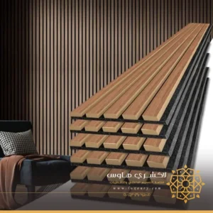 تكسيات خشب للجدران جدة