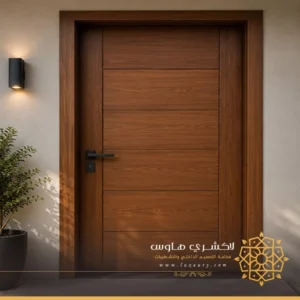 دهان ابواب خشب داخلية جدة
