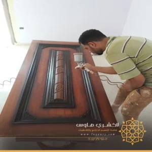 رش ابواب خشب بجدة