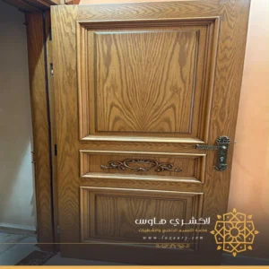 دهان ابواب خشب داخلية جدة