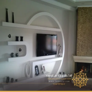 ديكور جبس جدران صالات جدة